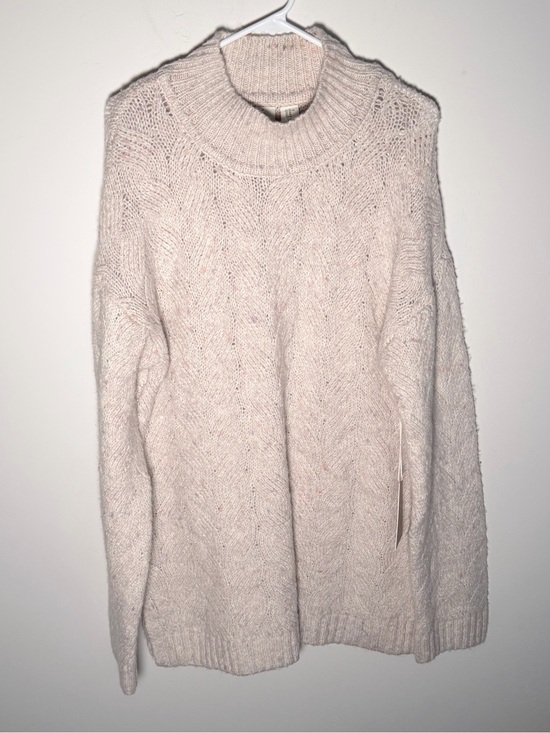 Joie Sweaters - Joie Cream Cable Knit Turtleneck Sweater